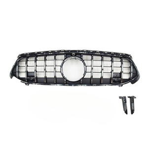 Griglia Anteriore Serie GT Nero Lucido A45 AMG per <span class=keywords><strong>Mercedes</strong></span> Benz <span class=keywords><strong>Classe</strong></span> <span class=keywords><strong>A</strong></span> W177 Lci 2023-2025 - Product Image 1