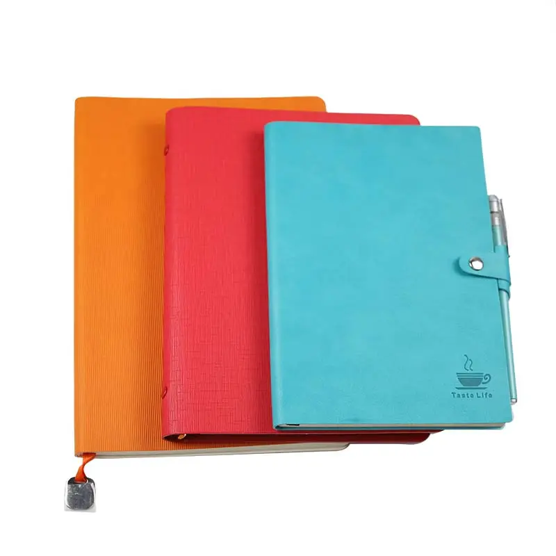 Aangepaste A4/A5/A6 Notitieboekjes Afdrukken Papier Notitieblok Hardcover A5 Spiraal Binding Journal Notebook Printing Set Met Pen