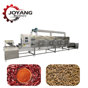 Machine industrielle de stérilisation et de séchage à micro-ondes pour la cannelle, les épices, les assaisonnements, les poudres et les granulés, à traitement continu - Product Image 6