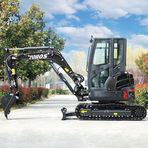 เครื่องขุดขนาดเล็กรถขุดขนาด3ตัน CE EPA ใช้ในฟาร์ม - Product Image 5