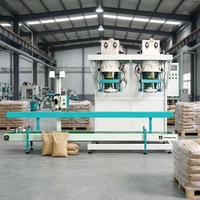 Machine d'emballage de poudre à vis spirale de haute précision en SUS304/316 de qualité alimentaire pour le remplissage de 5 à 50 kg de farine, de blé, de manioc et de poudre de calcium