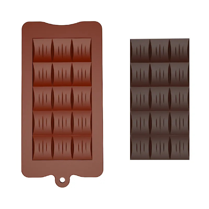 Wholesale Chocolate Silicone Candy Molds Break Apart Moldes De Resina Silicon Resin Mold For Baking