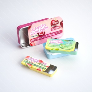 Caja Deslizante Rectangular Plateada de Alta Calidad para Alimentos, Envase de Estaño Personalizado para Perfume 70x42x15mm en Stock, Uso Cosmético - Product Image 2