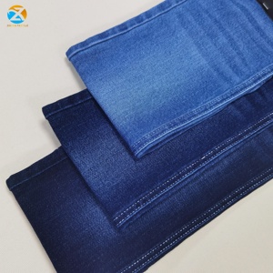 Cổ Điển 12Oz Cao End Indigo Màu Xanh Bông Twill Slub Denim Vải Nặng Nguyên Liệu Denim Phong Cách Cho Kinh Doanh Quần Jean - Product Image 4