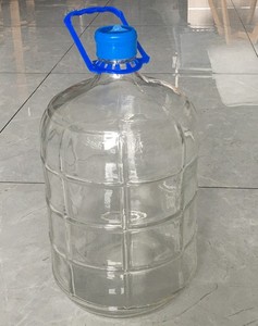 Caraffa in Vetro a Bocca Stretta da 3L, 11L, 19L, 23L, 25L per Fermentazione e Conservazione di Bevande, Barile in Vetro - Product Image 5
