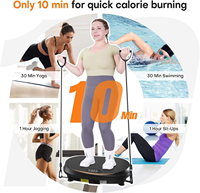 Plateforme vibrante électrique pour massage corporel complet, machine d'exercice, fabrication OEM ODM, plateforme vibrante personnalisée pour tout le corps