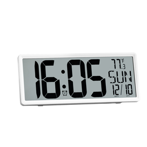 <span class=keywords><strong>Horloge</strong></span> numérique de table/mur avec calendrier LCD grand écran, affichage de la température, fabrication en usine - Product Image 5