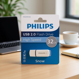 <b>USB</b> <b>2.0</b> Flash Drive 32GB High Speed Snow - Product Image 3
