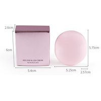 Palette de fard à joues crème longue tenue, haute pigmentation, minérale, végane, sans cruauté, résistante à l'eau, cosmétiques à marque privée pour le visage