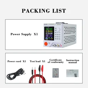 Fuente de Alimentación Mantek DP305C de un Solo Canal, 0-30V 0-5A, Ajustable, Lineal, 50Hz, AC-DC, 110V/220V, Eficiencia 0.9 - Product Image 6