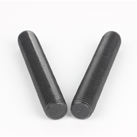 Full Thread Stud ASTM A193 B7 Black Oxide DIN 976 Double Chamfer