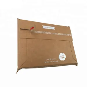 Запечатываемый черный или коричневый самозапечатывающийся крафт-конверт, жесткие конверты, крафт-бумага, заказной упаковочный конверт для доставки