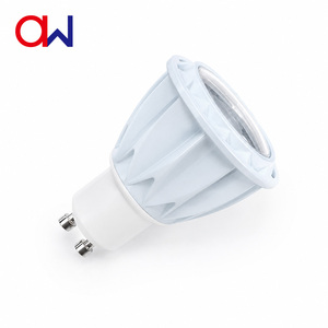 GU10 COB LED หลอดไฟสปอตไลท์ 6W ตัวเรือนโลหะหรี่แสงได้ไม่มีการกระพริบแทนที่หลอดฮาโลเจน AC220V สำหรับร้านค้าโรงแรมบ้านไฟเชิงพาณิชย์ - Product Image 1