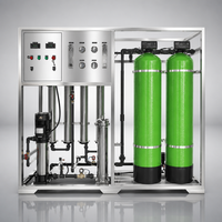 Système de filtration d'eau par osmose inverse commercial 1000LPH pour l'équipement de traitement de l'eau des usines alimentaires