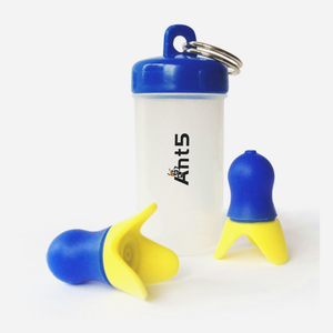 Bouchons d'oreilles réducteurs de <span class=keywords><strong>pression</strong></span> en silicone réutilisables pour adultes, pour <span class=keywords><strong>avion</strong></span>, vol, voyage, ANT5 PPE - Product Image 1