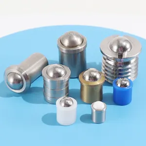 Standard spring load Press-On Type stainless steel Retractable Press Fit Spring Plunger GN614 Ball Plungers