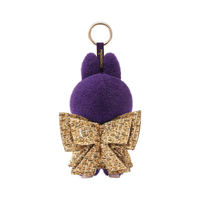 Porte-clés en peluche officiel PopMart Labubus Fortune, animaux en coton rembourrés, breloque pour sac à main avec des ailes prononcées