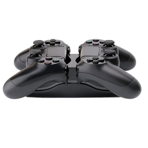 UFO-Soporte de cargador para mandos de <span class=keywords><strong>PS4</strong></span>, base de carga rápida con LED colorido, 5V de CC, controlador Dual - Product Image 2