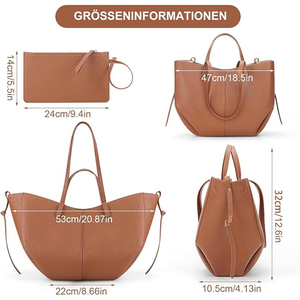 Luxury Customization Tote Bag Fur <strong>Handbag</strong> <strong>Women</strong> Solid Color Durable <strong>Large</strong> Capacity Open Waterproof Tote Bag Daily Use - Product Image 2