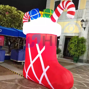 Stivali Da Babbo Natale In Pelle PU, Neri, Taglia Larga, Per Uomo, Per Costumi Di Halloween E Spettacoli Teatrali