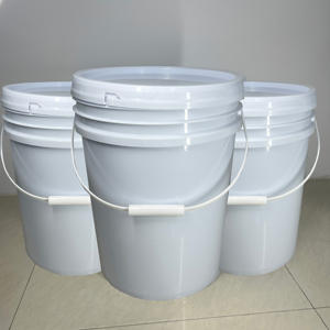 Aangepaste 5 Gallon Niet-Biologische Enzymvrije <span class=keywords><strong>Plastic</strong></span> Emmer 10l/20l Mengpoeder Wasemmer Voor Waspoeder Vaten - Product Image 5