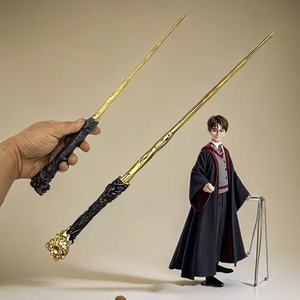 Black Myth WuKong Arme de jeu Ruyi Golden Cudgel, Bâton du Roi Singe en métal pour garçons, Modèle de figurine du Pilgrimage to the West - Product Image 1