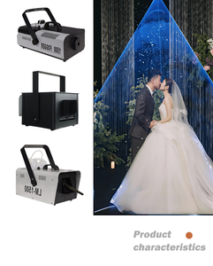DJ de boda, novia, boda mágica, 1500W, máquina de nieve, 10W, animación RGB, espectáculo láser, luz, 1500W, neblina con efecto de lluvia para puesta en escena - Product Image 3