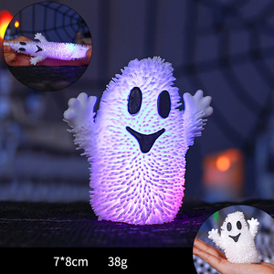 Juguetes de Descompresión de Calabazas Luminosas Blancas de TPR, los Más Populares para Halloween, para Niños y Niñas - Product Image 5
