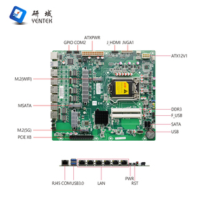 Tường lửa pfsense Intel LGA1155 B75 6 i226v LAN RJ45 nối tiếp HD VGA Win10 Linux Bo mạch chủ công nghiệp - Product Image 3