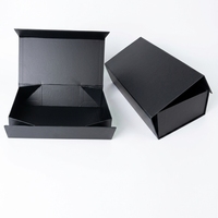 Emballage cadeau de luxe personnalisé avec logo, écologique, mystère électronique porte-bonheur, classeurs pliables haut de gamme recyclables avec doublure en éponge