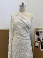 Meilleure vente Tissu en mélange de rayonne/viscose et lin, brodé, teint en fil, rayé, léger, respirant, 160 GSM, poids moyen