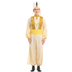 Disfraz de Príncipe Árabe <span class=keywords><strong>Aladdin</strong></span> para Hombre, Traje de Salón de Baile, Ropa de Escenario y Baile, Disfraces de Cosplay para Adultos, Gran Venta 2024 - Product Image 6