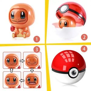Juego de 6-12 Piezas de Figuras de Anime de Pokémon, Juguete de Bola de Pokémon, <span class=keywords><strong>Pikachu</strong></span> y Squirtle que Cambian de Cara, Figuras de Acción en Cápsula para Niños - Product Image 3