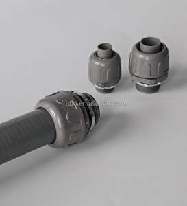 Прямой 1/2 дюймов неметаллический ПВХ гибкий жидкий плотный трубопровод/трубчатый соединитель фитинги - Product Image 4