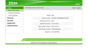 ONU <span class=keywords><strong>ZTE</strong></span> <span class=keywords><strong>Zxhn</strong></span> <span class=keywords><strong>F601</strong></span> F643 de Segunda Mano a Buen Precio, Versión 3.31/6.0, ONT <span class=keywords><strong>ZTE</strong></span> C320 Usado, Terminal con Puerto GE - Product Image 2