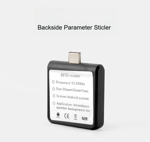 ISO14443A 15693 Protokoll 13,56 MHz <span class=keywords><strong>M1</strong></span> IC-Kartenleser und -Schreiber mit Typ-C-Schnittstelle Plug-and-Play RFID-Leser und -Schreiber - Product Image 3