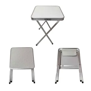 Cheap Small Aluminium Indoor Outdoor Camping Foldable Dining Table