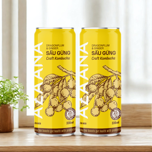 Thé en boîte aux fruits de kombucha séché de style vietnamien avec saveur mixte certifié halal délice acidulé parfaitement équilibré - Product Image 3