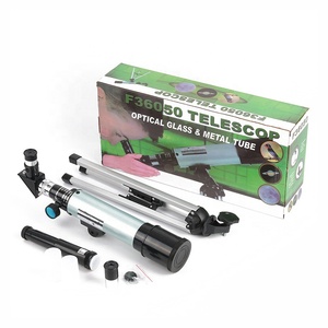 Telescopio Astronómico para Niños F36050, Telescopio Refractor de un Solo Tubo para Observación de Aves, Turismo al Aire Libre, Estudiantes - Product Image 5