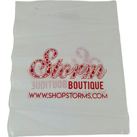 Sac en plastique à provisions au détail personnalisé professionnel sacs de marchandises blancs sacs de remerciement pour cadeau d'achat au détail de Boutique