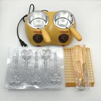 Chauffe-chocolat double cuve, machine à fondue électrique à température constante pour base de savon et huiles essentielles