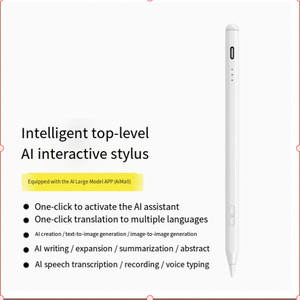 ปากกาสไตลัสแบบคาปาซิทีฟ AI ใช้งานร่วมกับ <span class=keywords><strong>Apple</strong></span> Pencil, ปากกาสไตลัสสำหรับ <span class=keywords><strong>iPad</strong></span>, ที่ยึดติดหน้าจอสัมผัสแบบแม่เหล็กผ่านบลูทูธ - Product Image 2