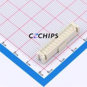 ZX-PH2.0-13PLT Wire-to-Board Pin Header SMD,P=2mm Connector 1x13P 2mm Vertical Mount PH - Product Image 2