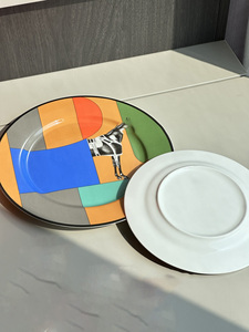 Nouvelle Décoration Nordique pour la Maison : Assiettes et Plats de Présentation en Porcelaine Écologique pour Votre Table à Manger - Product Image 6