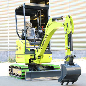 Frete Grátis Alta Qualidade Mini Escavadeira Diesel EPA Pequeno Escavadeira De Esteira 1.7 Ton para Venda Micro Escavadeira Com Anexos - Product Image 6