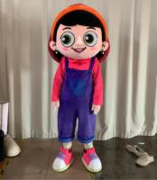 Casque de Mascotte de Haute Qualité pour Costume, Bonne Ventilation, Personnage de Dessin Animé en Peluche, Idéal pour Fêtes et Vacances, Casque d'Animal Anime