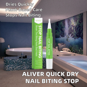 Traitement à séchage rapide <span class=keywords><strong>pour</strong></span> <span class=keywords><strong>ongles</strong></span> ALIVER, formule naturelle à base <span class=keywords><strong>de</strong></span> plantes, prévention <span class=keywords><strong>de</strong></span> la morsure des <span class=keywords><strong>ongles</strong></span>, arrêt <span class=keywords><strong>de</strong></span> la succion du pouce, <span class=keywords><strong>pour</strong></span> enfants, individuel - Product Image 2