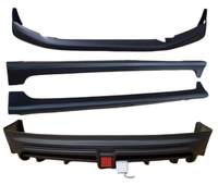 Kit carrosserie compact (lame avant, jupes latérales, lame arrière) pour Honda Civic 9ème génération FB 2012-2015 Berline, pièces de modification extérieure