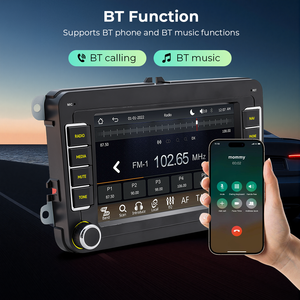 วิทยุติดรถยนต์ GEARELEC สำหรับ VW POLO/GOLF 5/6/Plus/Touran/Passat B6/Jetta จอสัมผัส 2 Din รองรับ CarPlay ระบบ Android 14 - Product Image 3