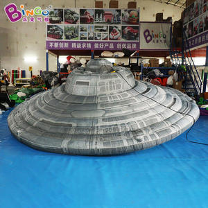 Decoración Inflable Publicitaria de Bingo con Forma de Extraterrestre, Iluminación LED, Planeta OVNI, Nave Espacial Gigante, <span class=keywords><strong>Platillo</strong></span> Volador Colgante para Eventos - Product Image 1